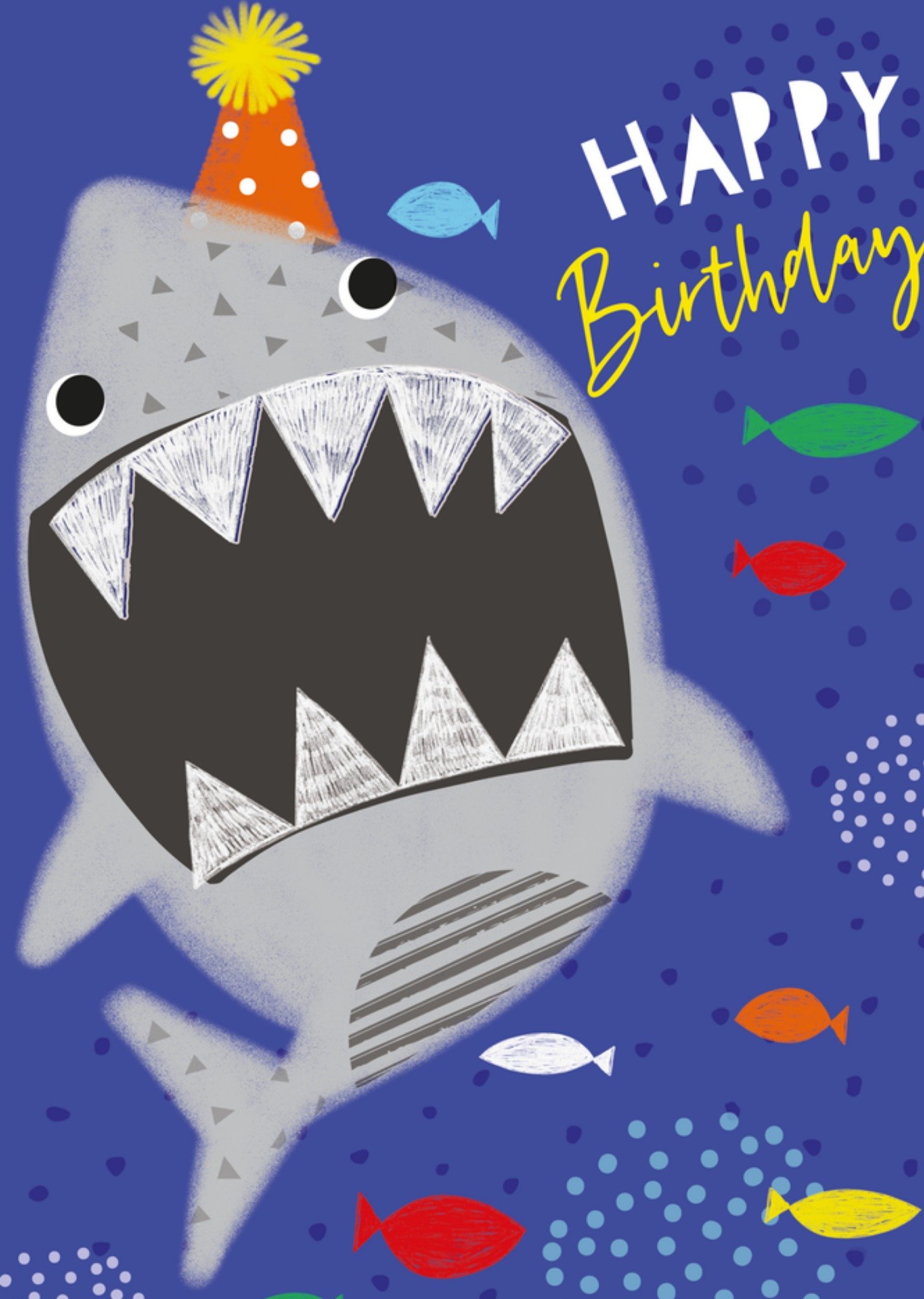 Verjaardagskaart Haai Kaart TMS