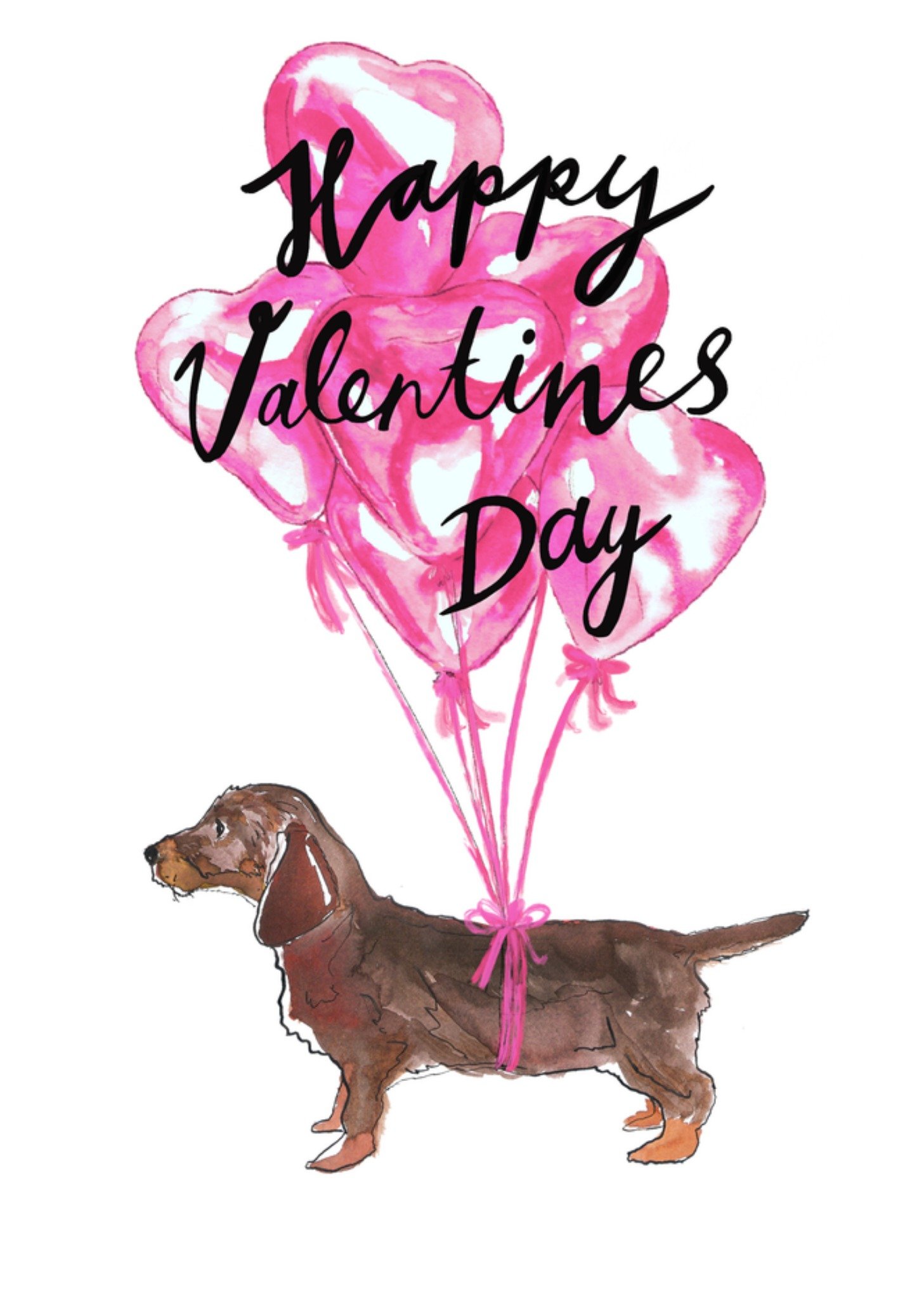 Marie Bodié Valentijnskaart Happy valentine