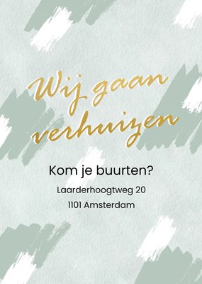 Greetz | Verhuiskaart | Neutraal