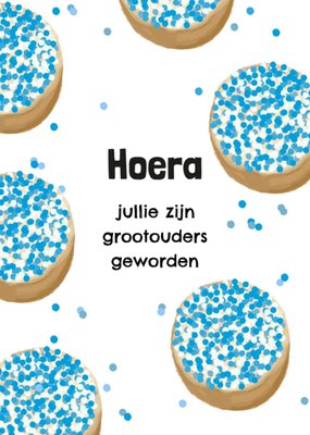 Greetz | Geboortekaart | Hoera | Grootouders | Beschuit