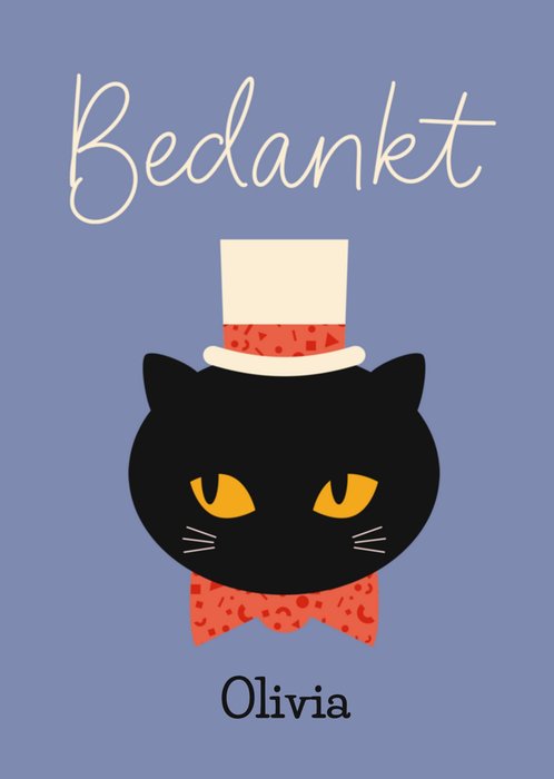 Letters by Julia | Bedankkaart | met naam