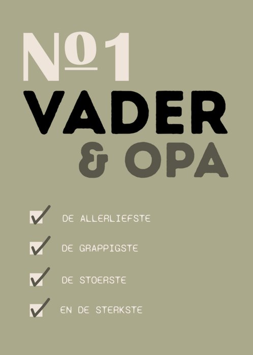 Greetz | Vaderdagkaart | vader en opa