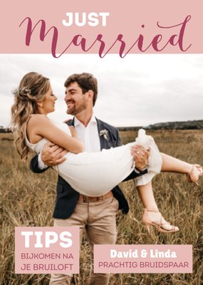 Tips Bijkomen Na Je Bruiloft Foto Upload Bruidspaar Kaart