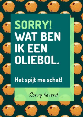 Love Repeat | Sorry kaart | Humor