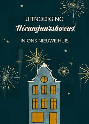 Greetz | Uitnodiging nieuwjaarsfeest | nieuw huis