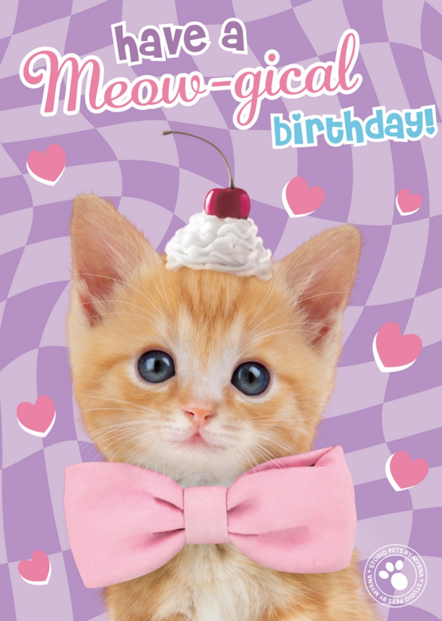 Studio Pets - Verjaardagskaart - Meowgical birthday