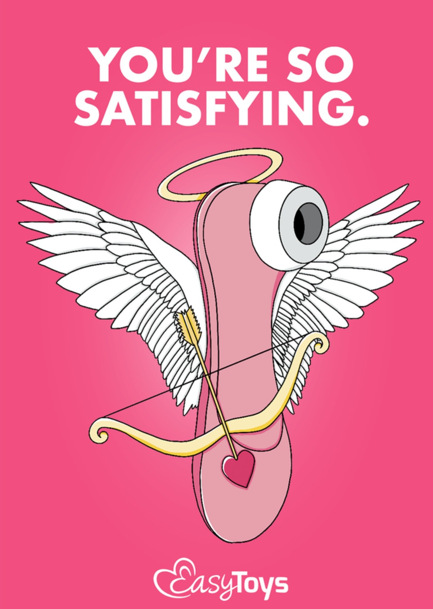 EasyToys Valentijnskaart So satisfying Kaart Easytoys