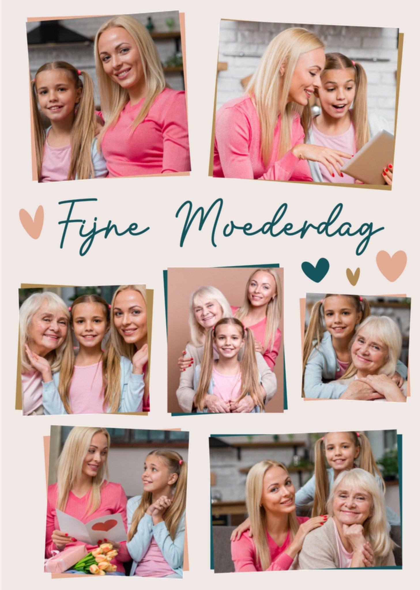 Moederdagkaart Fijne Moederdag Kaart Papercute