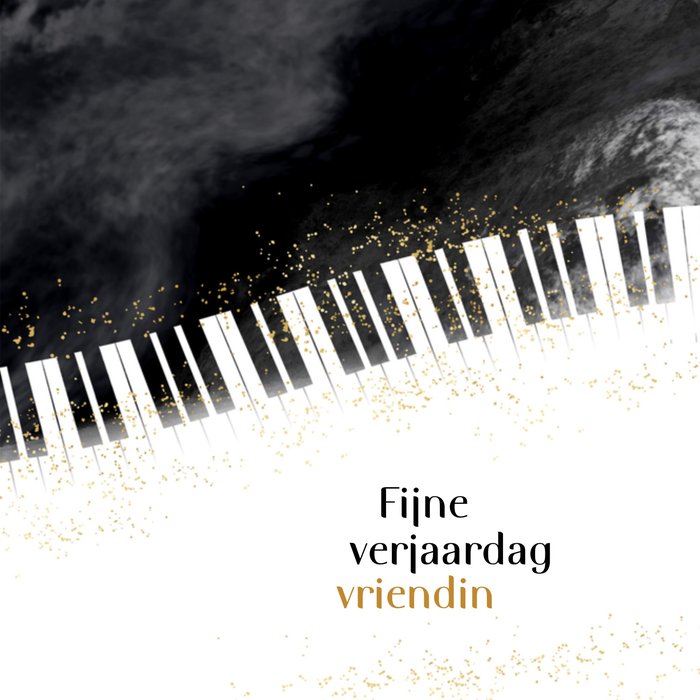 Greetz | Verjaardagskaart | Piano