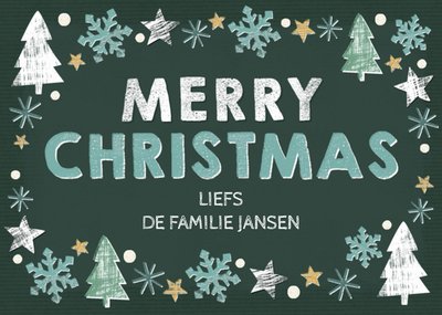 Greetz | Kerstkaart | met aanpasbare naam