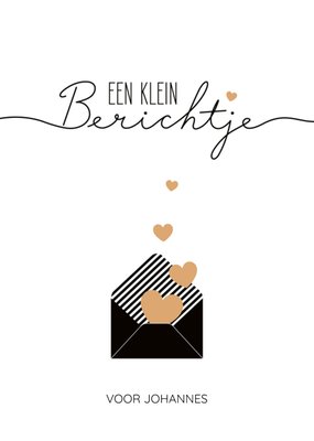 Paperclip | Denken aan kaart | een klein berichtje