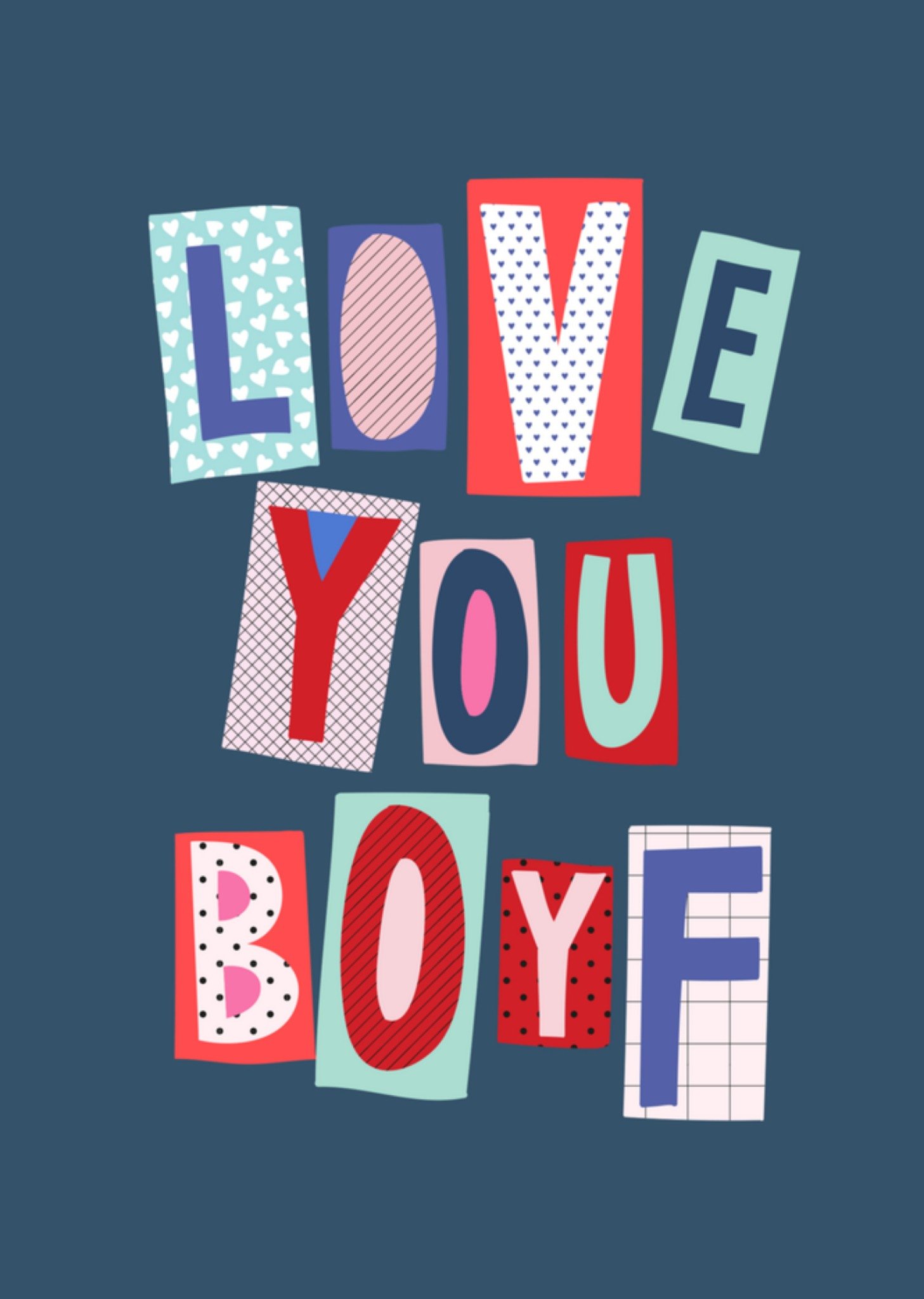 Valentijnskaart boyfriend tekst Kaart Greetz