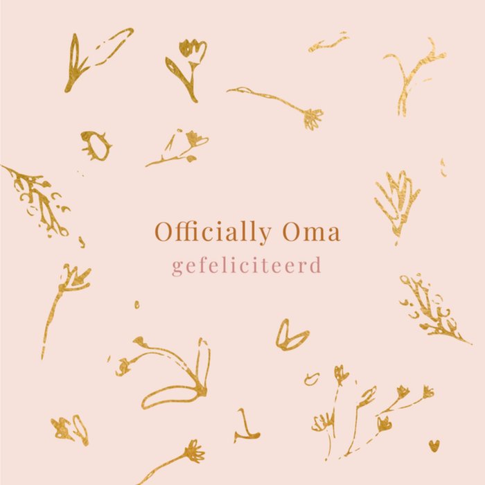 Greetz | Geboortekaart | Officially Oma