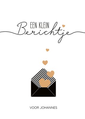 Paperclip | Denken aan kaart | een klein berichtje