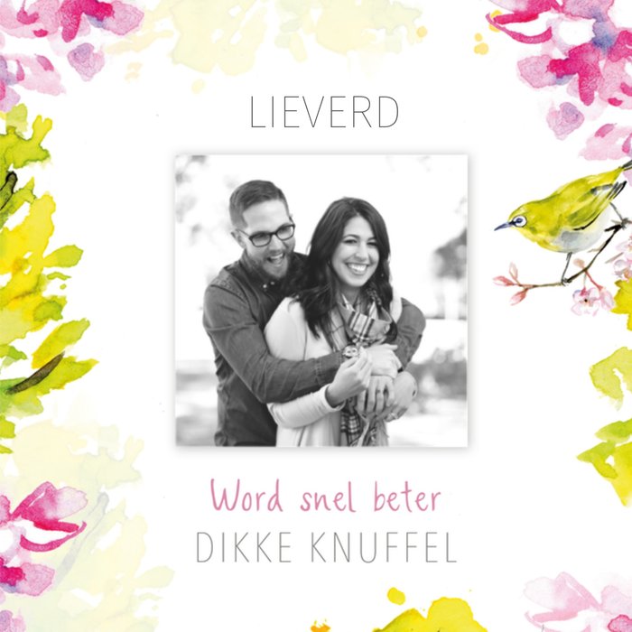 Michelle Dujardin | Beterschapskaart | Lieverd word snel beter