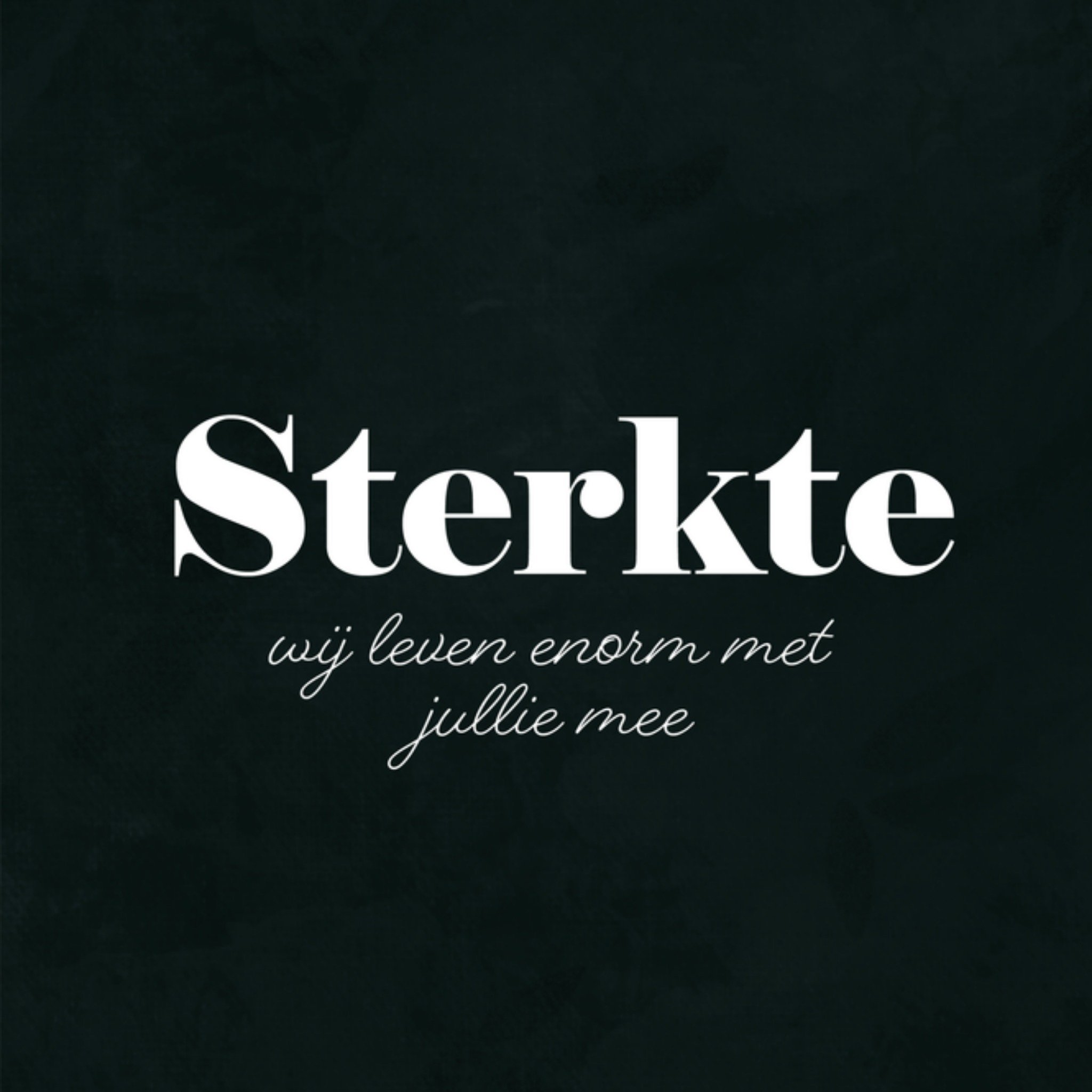 Greetz Sterkte kaart wij leven mee Vierkant