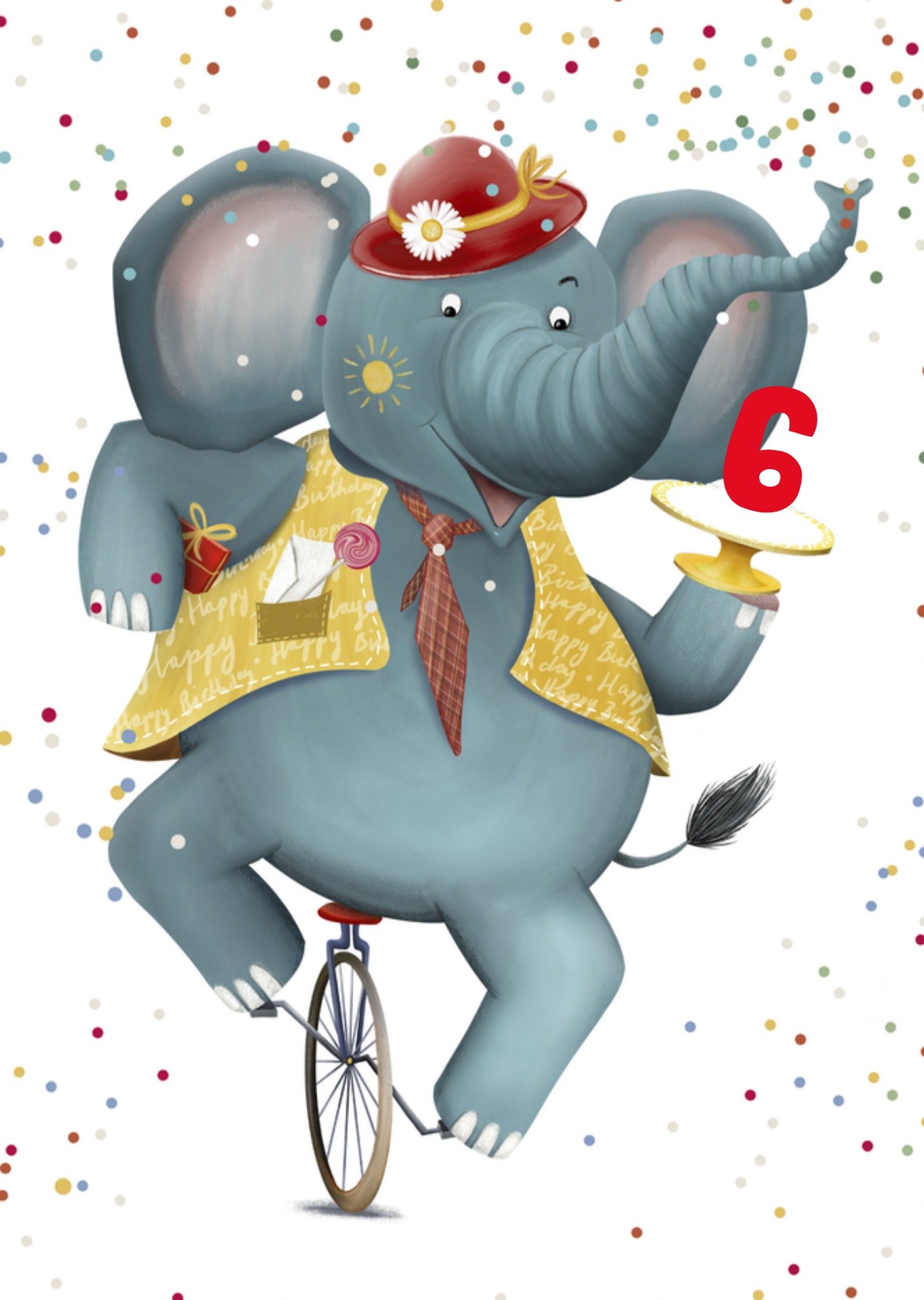 Patricia Hooning Verjaardagskaart Olifant Kaart Fishuals