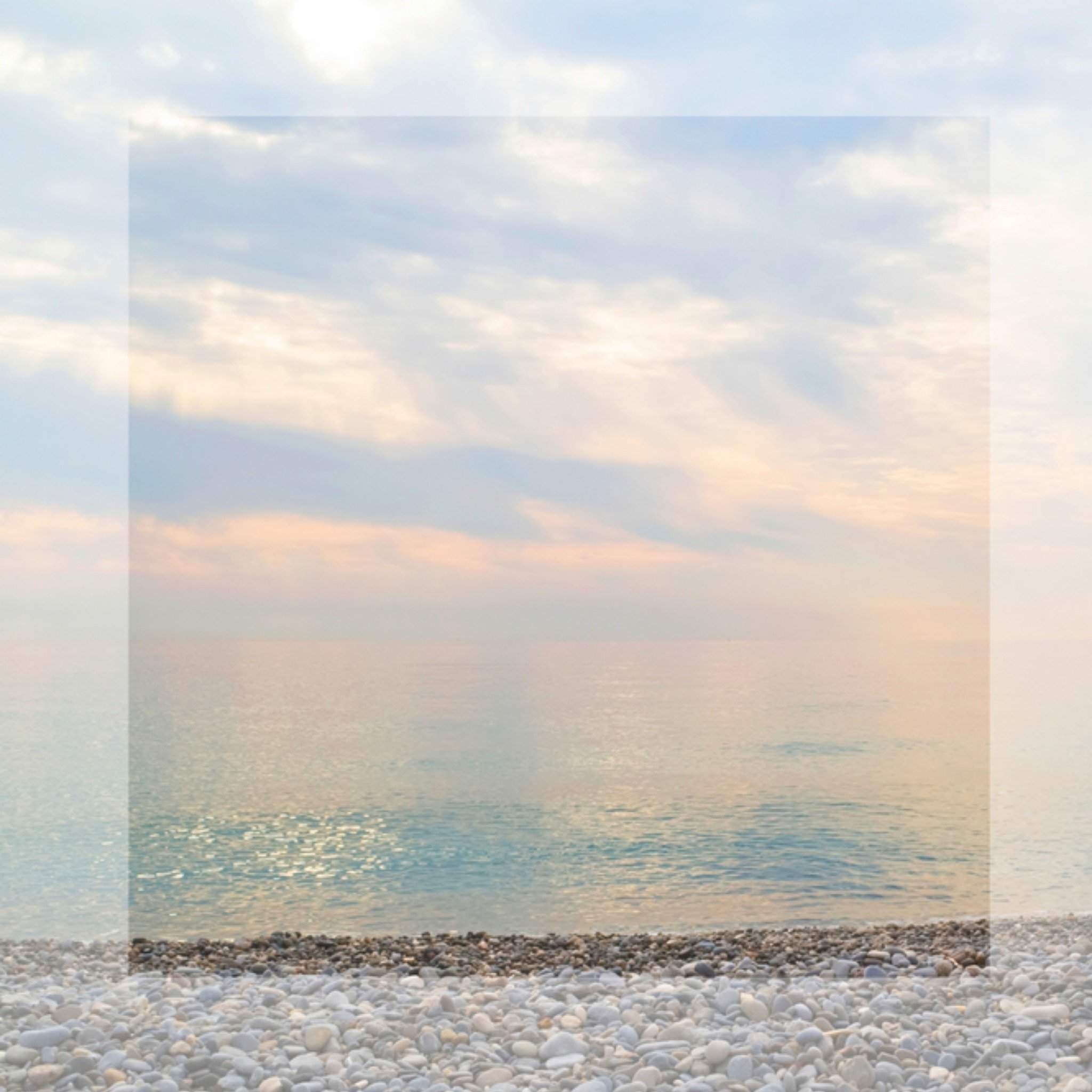 Greetz Condoleancekaart Zicht op zee Vierkant