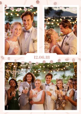Collage Foto Upload Huwelijk Kaart