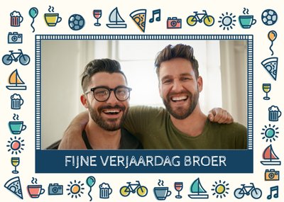 Greetz | Verjaardagskaart | fotokaart broer