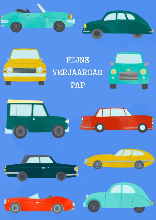 Greetz | Verjaardagskaart | auto's