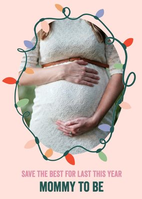 Greetz | Kerstkaart | Mommy to be