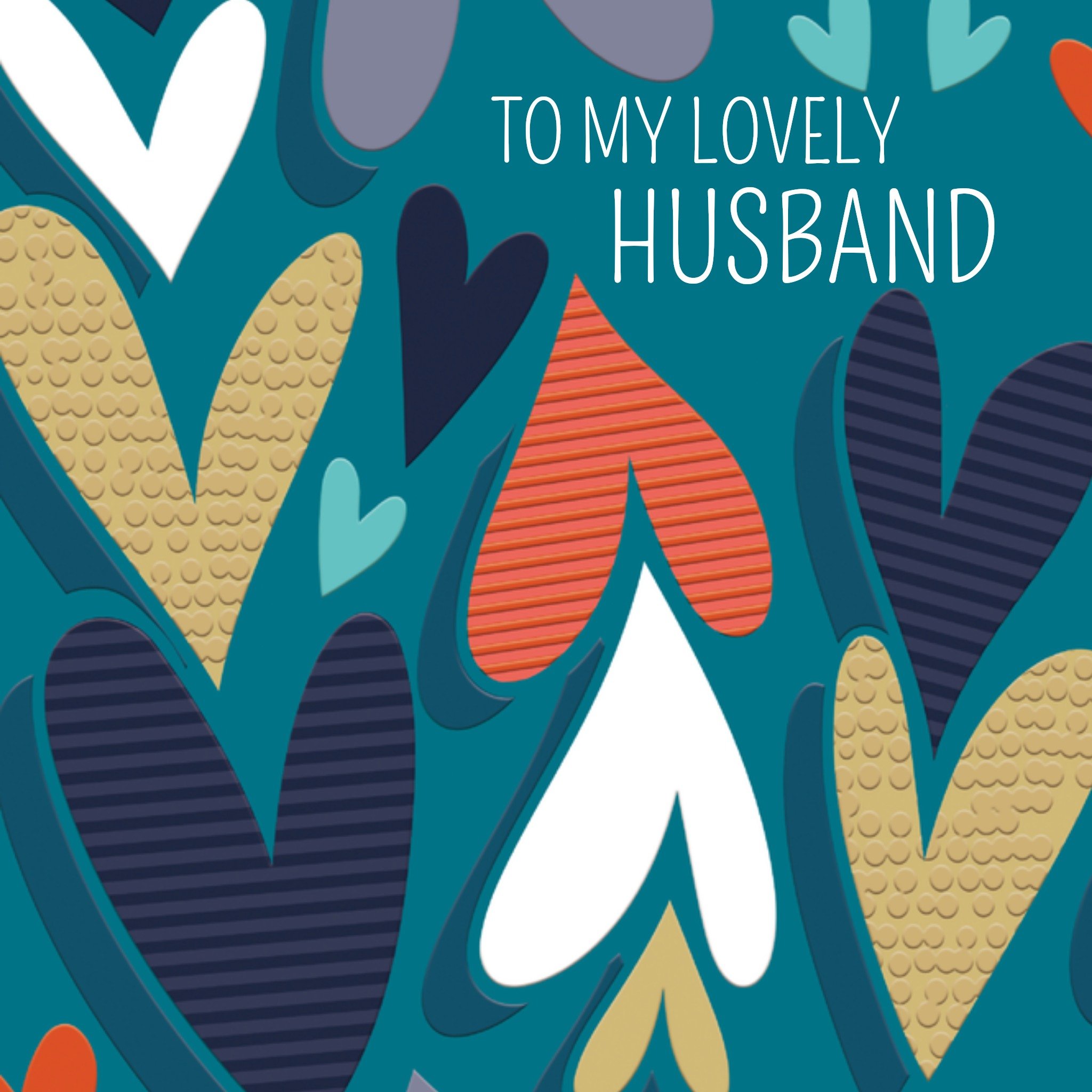 TMS Valentijnskaart To my lovely husband Vierkant