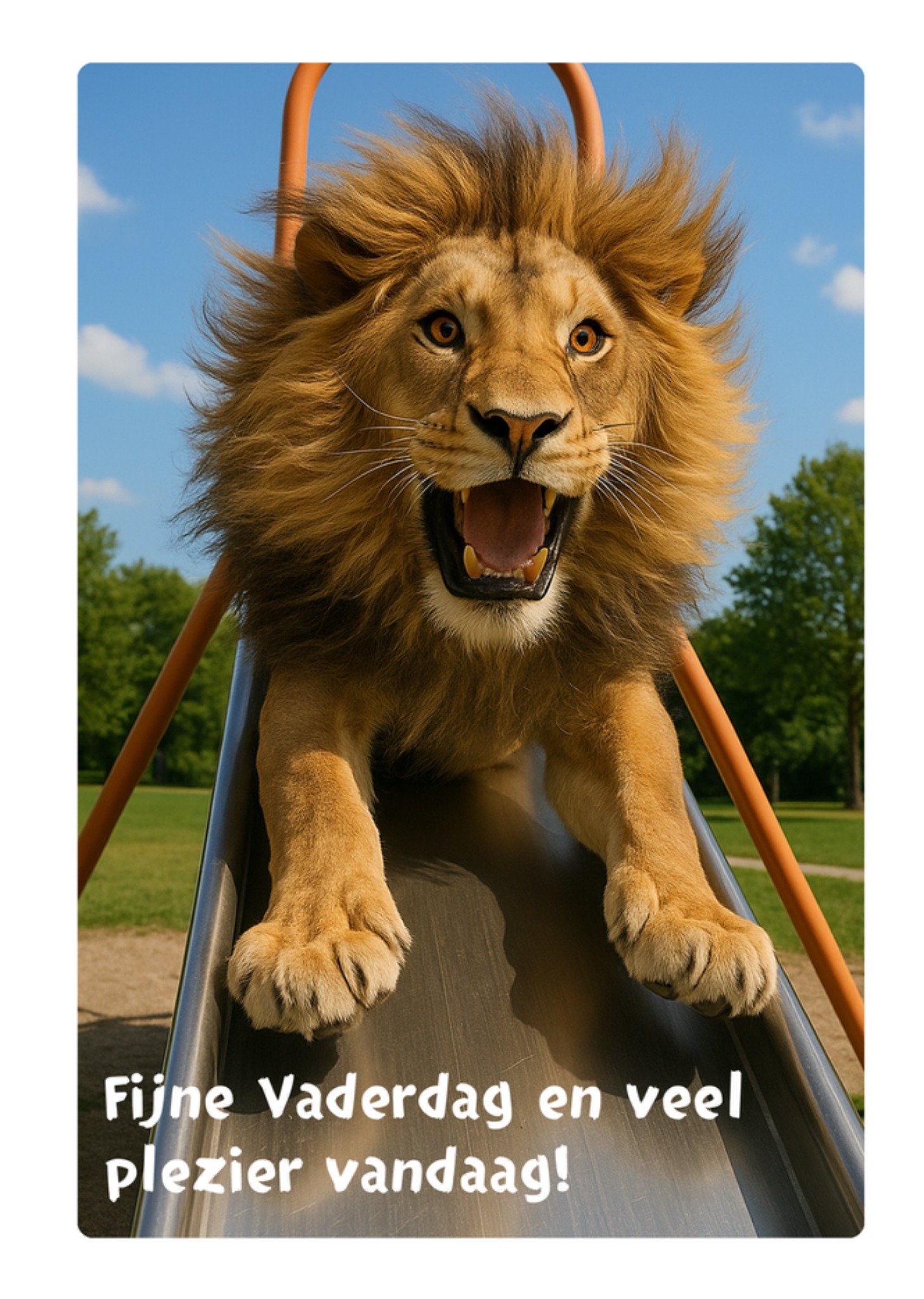 Vaderdagkaart Fijne Vaderdag en veel plezier vandaag Kaart Greetz
