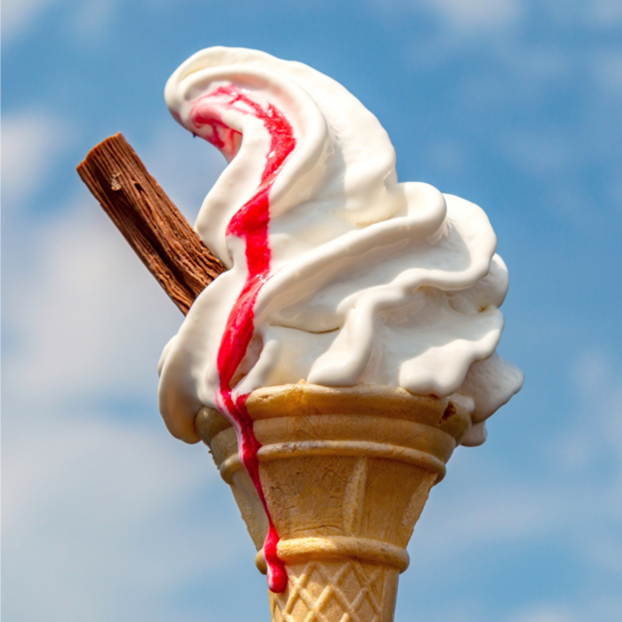 Greetz Verjaardagskaart ijsje Vierkant