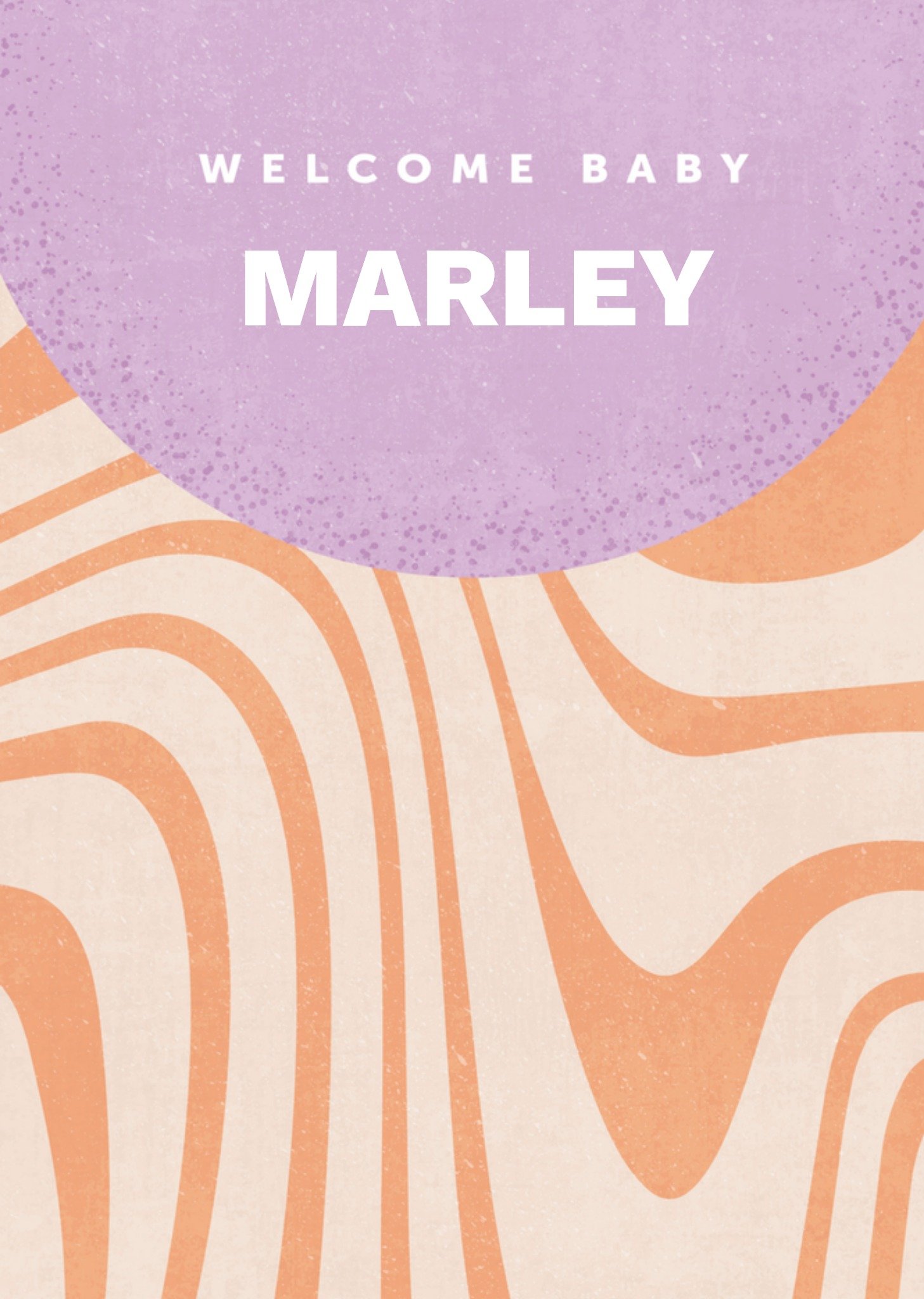 Geboortekaart Meisje Kaart Melolelo