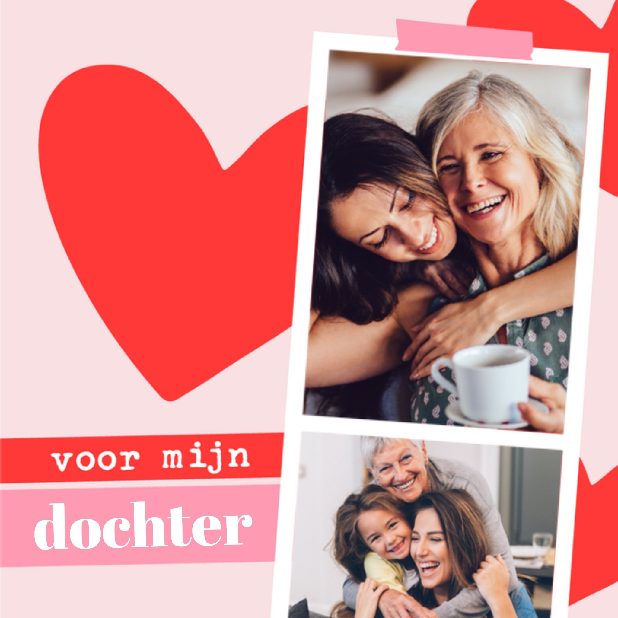 Greetz Valentijnskaart Dochter Vierkant