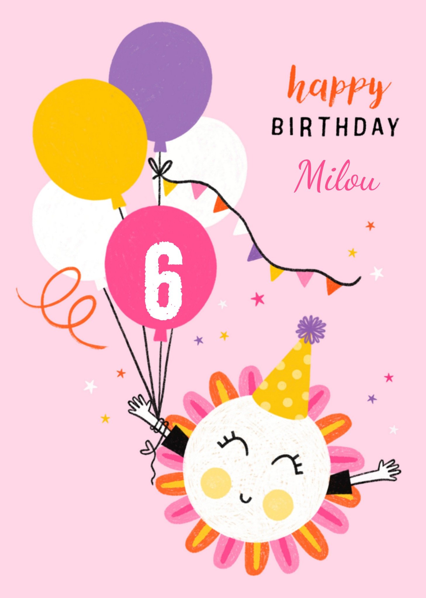 Verjaardagskaart met naam Kaart Marieke Witke