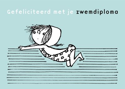 Fiep Westendorp | Zwemdiploma kaart | Zwemmen