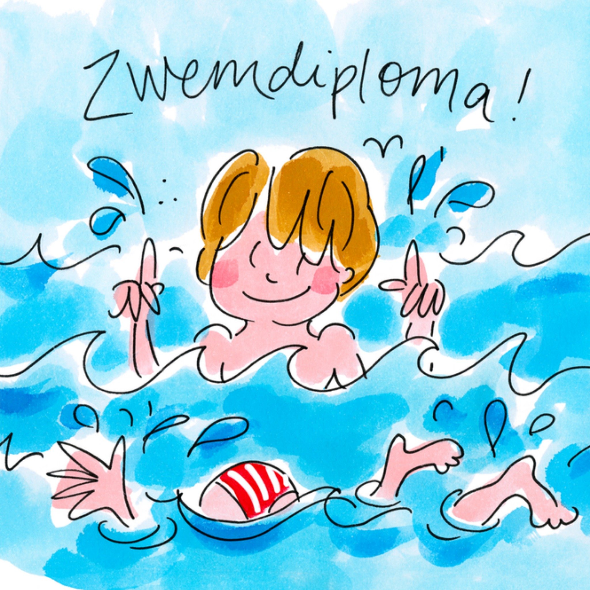 Blond Amsterdam - Zwemdiploma - Kleinzoon 18