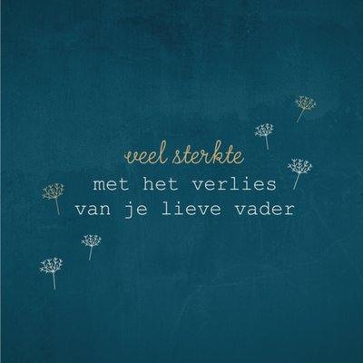 Papercute | Condoleancekaart | Lieve Vader