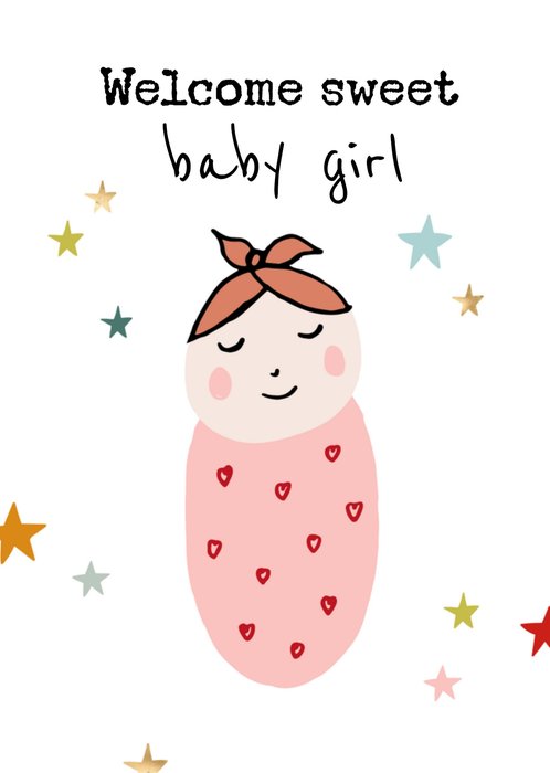 Greetz | Geboortekaart | Baby girl