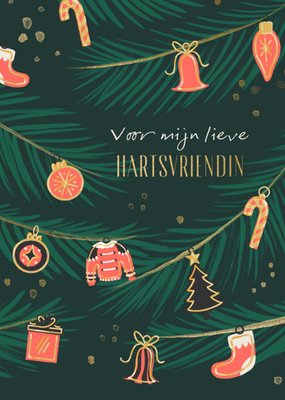 Greetz | Kerstkaart | Hartsvriendin | Decoratie