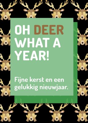 Love Repeat | Kerstkaart | grappig