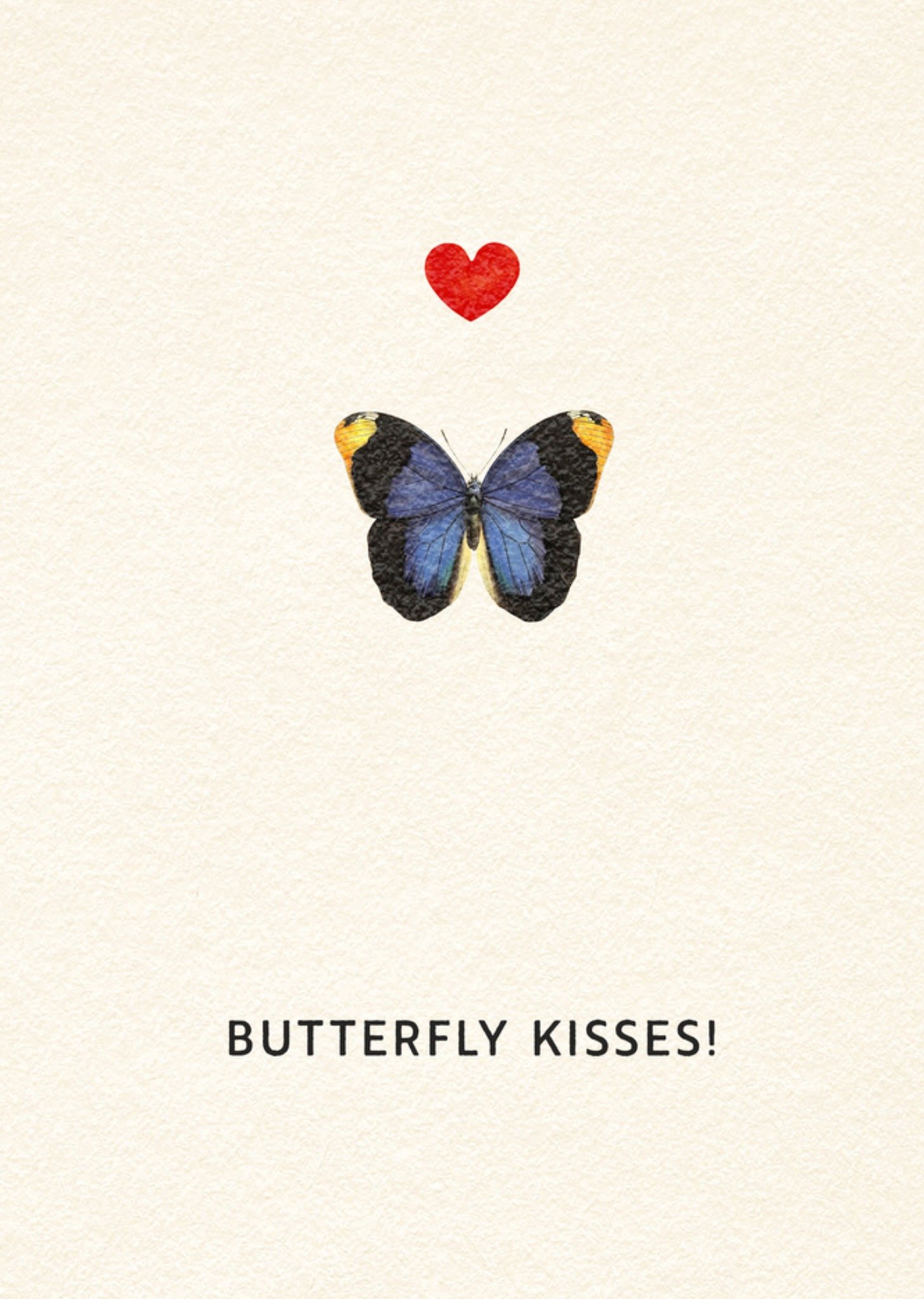 Bright Spot Verjaardagskaart Butterfly Kisses! Standard Card