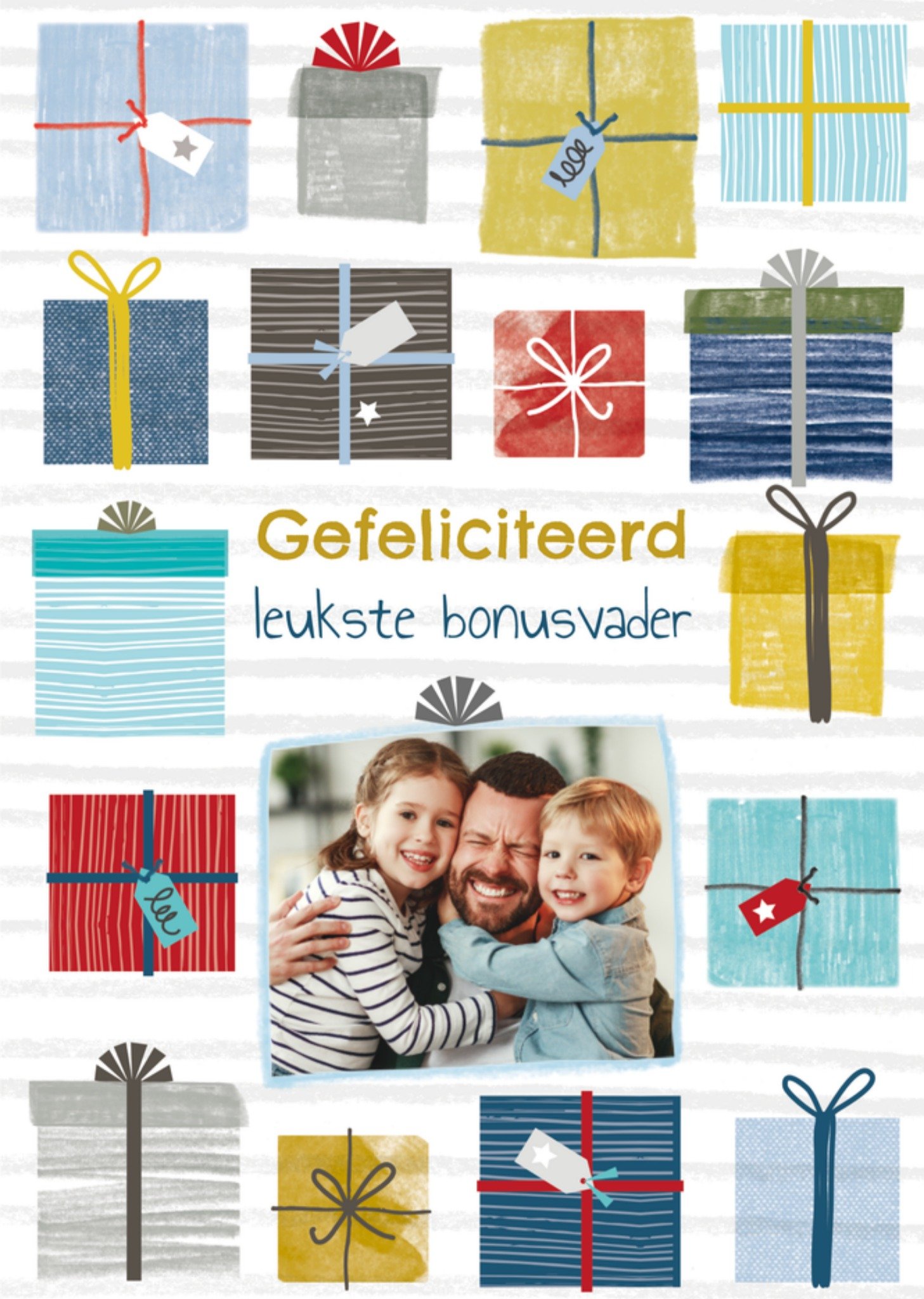 Verjaardagskaart Met foto Bonusvader Kaart TMS