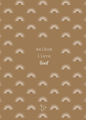 Zusss | Geboortekaart | Welkom