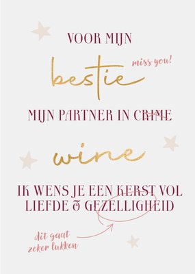 Greetz | Kerstkaart | Partner in wine