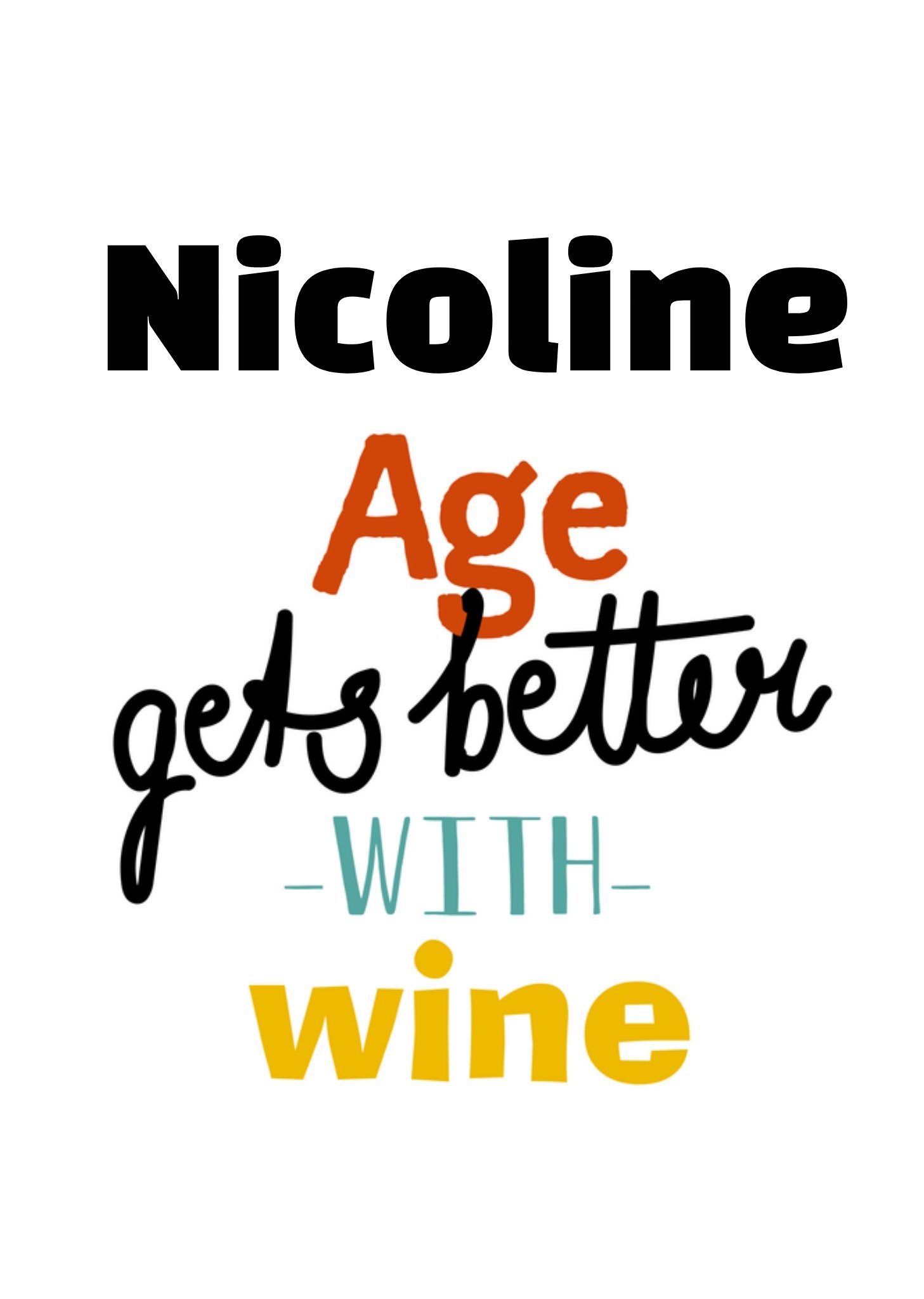 Verjaardagskaart Vrouw Tekst Kaart Greetz