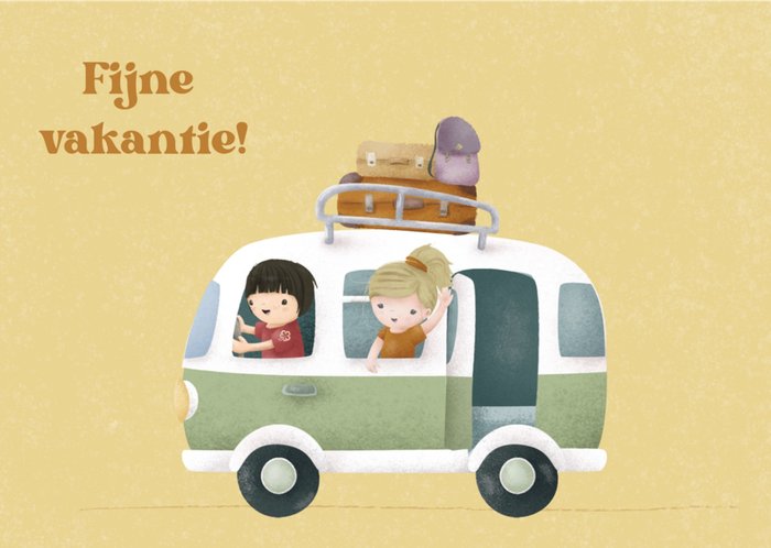 Little Dutch | Vakantie kaart | Camper busje