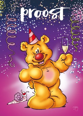 Doodles | Kerstkaart | Proost