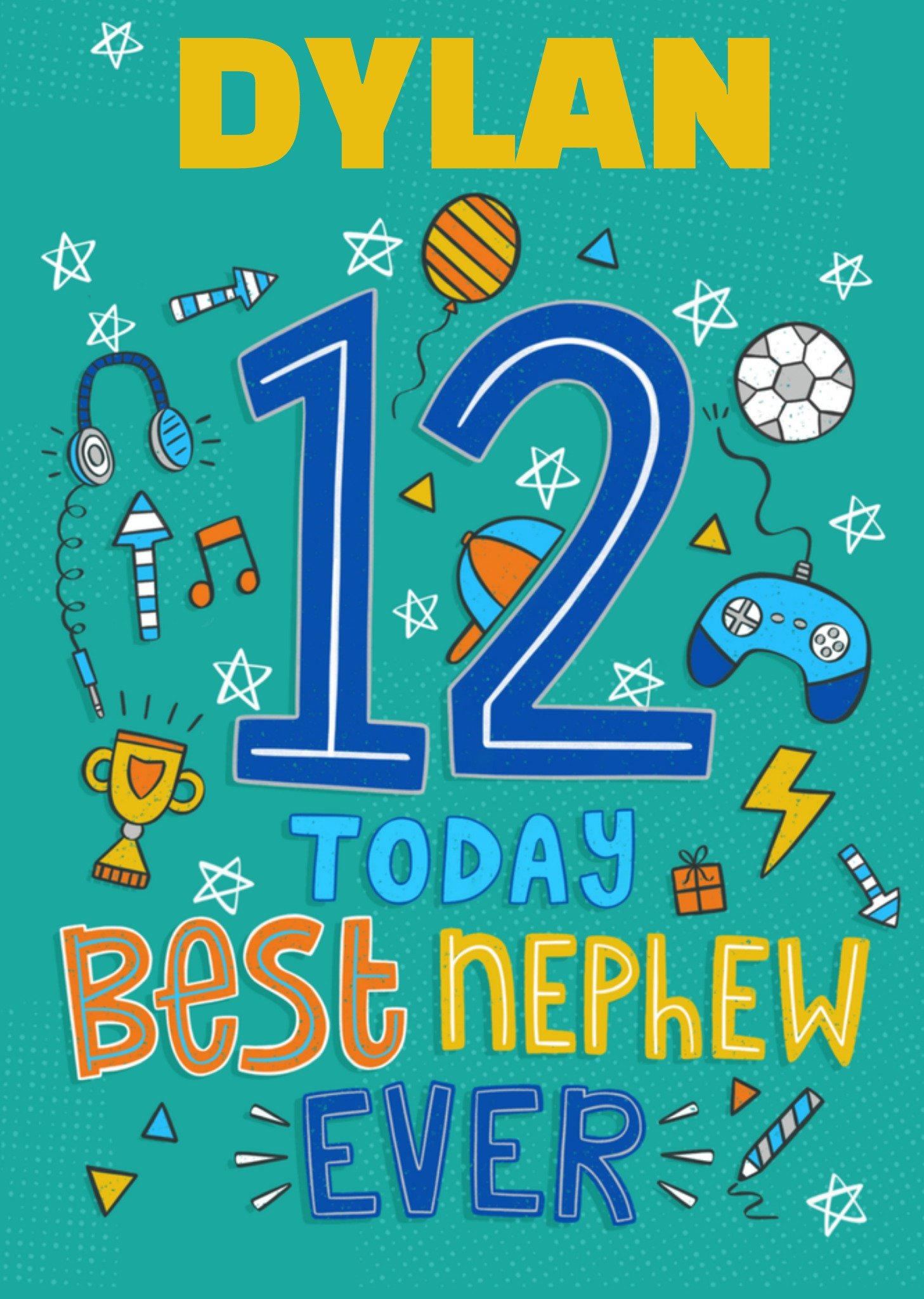 Verjaardagskaart Best nephew ever Kaart Greetz