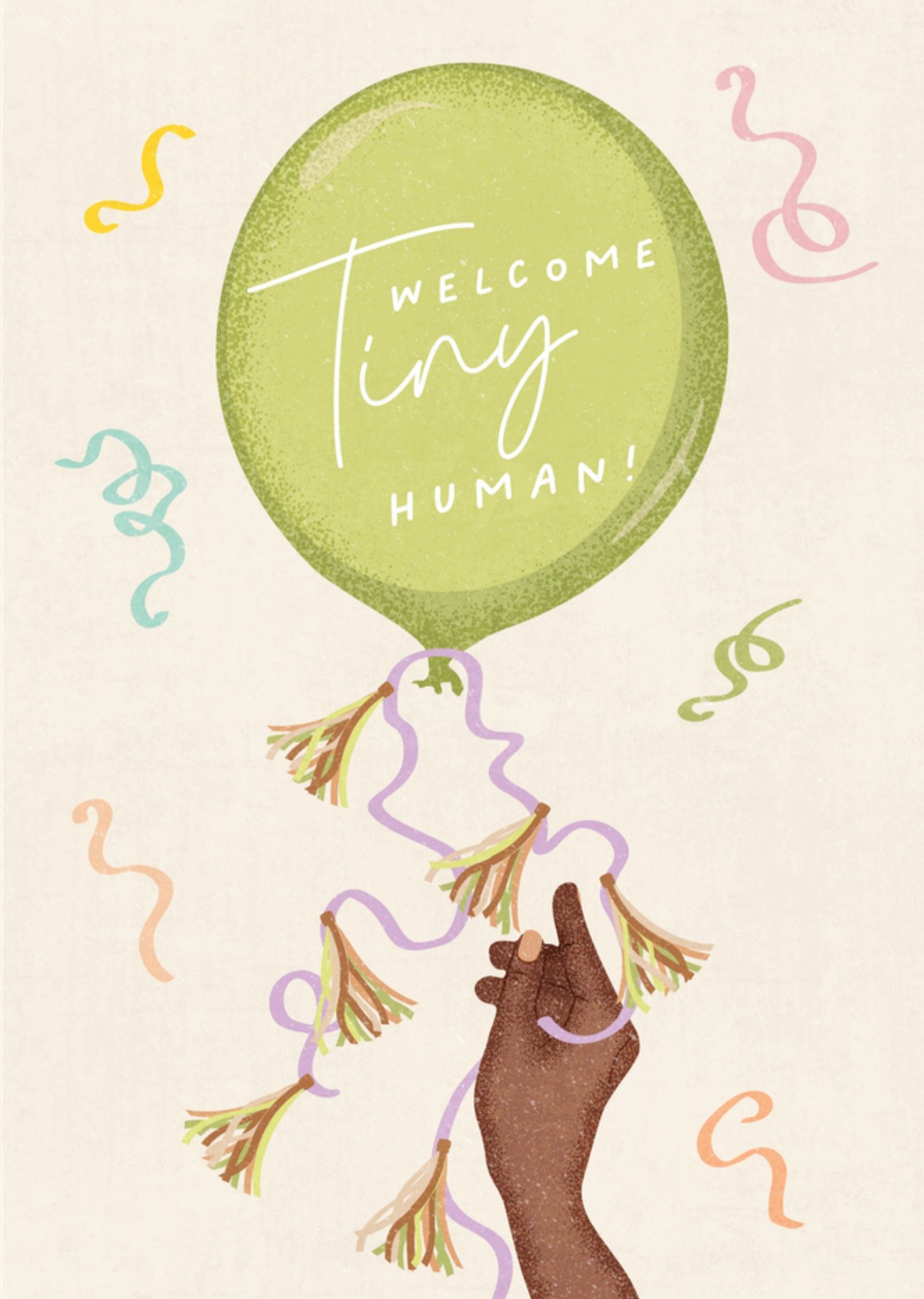 Geboortekaart Ballon Kaart Melolelo