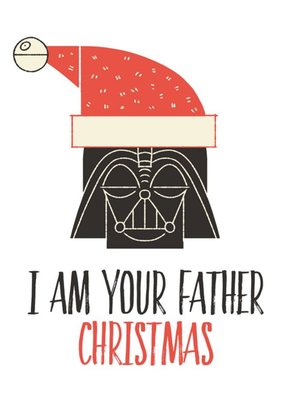 Star Wars | Kerstkaart | I am your Father Christmas