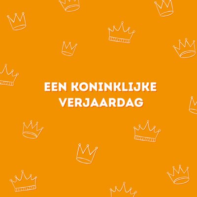 Greetz | Koningsdag kaart | verjaardag