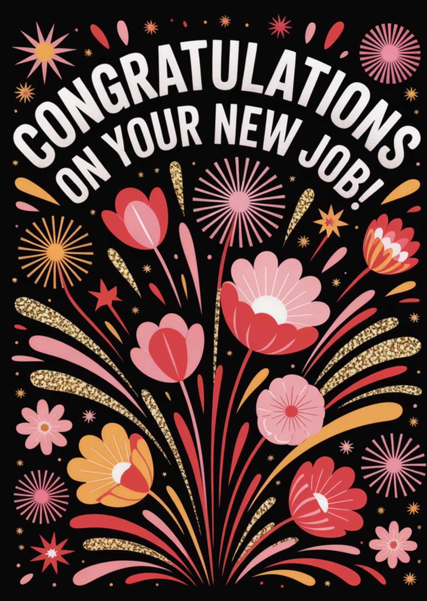 Greetz Nieuwe baan kaart Congratulations On Your New Job Standard Card